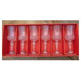 6PC FOOTED CORDIAL GLASSES