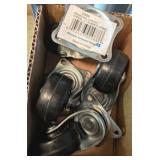 4PC INDUSTRIAL 2' SWIVEL CASTER WHEELS