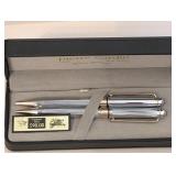 PIERRE CARDIN 18K GOLD SILVER PLATED PEN & PENCIL