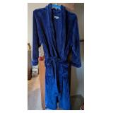 CAROLE HOCHMAN NAVY BLUE ROBE SZ XXL