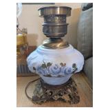 VTG OIL LAMP CONVERTED TO ELECTRIC LAMP