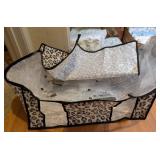 3PC JUMBO SUPER TOTE PLASTIC BAGS, ZIPPER TOPS