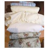 ASSTD SHEETS & PILLOW CASES, BED RUFFLE, FULL SIZE