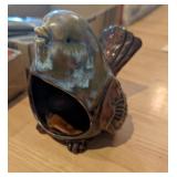 CERAMIC BIRD KITCHEN SPONGE HOLDER