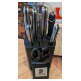 SABATIER PROSTEEL KNIFE BLOCK  SET