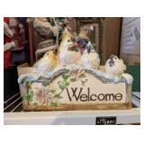 4-BIRD WELCOME DECOR