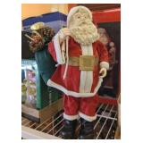 16' FABRIC MACHE SANTA W/ORIGINAL BOX