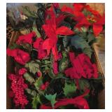 ASSTD CHRISTMAS FAUX HOLLY BERRY, POINSETTIA,OTHER