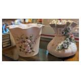 VTG LEFTON HANDPAINTED PORCELAIN CAPODIMONTE
