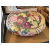 2PC CERAMIC KEEPSAKE BOWL W/LID