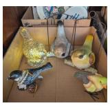 ASSTD BIRD DECOR, BATTERY OPERATED BIRD LIGHT &