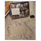 BATTERY OPERATED FACETED LIGHT STRING &