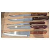 5PC ASSTD KITCHEN KNIVES #1