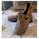 WALK MOCS BY DEXTER, TAN SZ-8.5