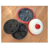 RANGE MATE FOR MICROWAVE, SILICONE MUFFIN PAN,
