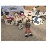 ASSTD SNOWMAN FIGURINES, SHELF SITTER, OTHER