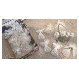 ASSTD ANGEL ORNAMENTS & FLOWER DECOR