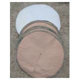 ASSTD ROUND FELT PADS