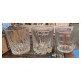 12PC ASSTD LOW BALL GLASSES, CRYSTAL/GLASS &