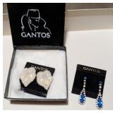 VTG HANDCRAFTED 'GANTOS' IRRIDESCENT EARRINGS