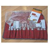 WOLFGANG PUCK 12PC GARNISHING SET ORG. POUCH #2