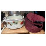 HAMILTON BEACH 6-QT OVAL SLOW COOKER & INSULATED