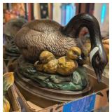 HOLLAND MOLD GOOSE & GOSLINGS SCULPTURE #7