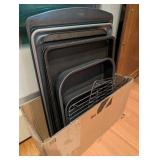 ASSTD COOKIE SHEETS, BAKING PANS & COOLING RACKS