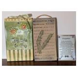 3PC WALL/TABLETOP PLAQUES