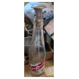 VTG/ANTQ GLENROCK GLASS BOTTLE W/LAUNDRY SPRINKLER
