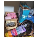 TONI PERM ROLLERS, SPONGE ROLLERS & ASSTD HAIR