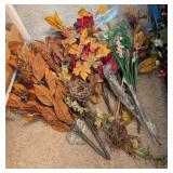 ASSTD FALL FOLIAGE DECOR, LEAVES, BERRIES, VINE,