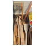 ASSTD WOODEN KITCHEN UTENSILS, CHOP STICKS, MEAT