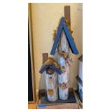 DOUBLE BIRDHOUSE DECOR #1