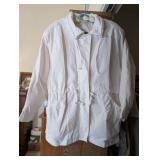 HOT SPICES WHITE LIGHTWEIGHT JACKET SZ-M