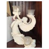 ANGEL CANDLE LIGHT DECOR W/3 BATTERY OPERATED