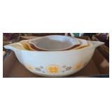 4PC TOWN & COUNTRY PATTERN NESTING BOWLS