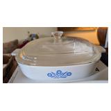 CORNINGWARE BLUE CORNFLOWER 9' SQUARE BAKING
