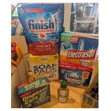 STEEL WOOL, FINISH DISHWASHER PODS, ELECTRASOL