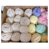 ASSTD YARN SKEINS #1, ACRYLIC, OTHER, PASTELS