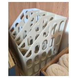 4PC PLASTIC OFFICE ORGANIZERS