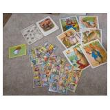 ASSTD VTG MOTHER GOOSE GAME BOARD, &