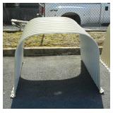 Metal calf hutch 31by 61