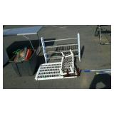 Group lot, includes tub of misc paint trays,