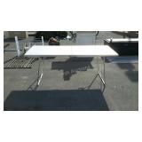 Six foot folding table, seller code LW