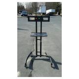 Rolling hospital style computer cart, seller code