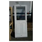 31 inch door with glass window