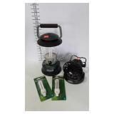 Texsport personal fan, and Coleman camping