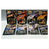 8 Hot Wheels Pro Racing cars