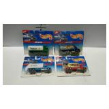 4 Hot Wheels Haulers